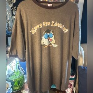 KeepOn Licking Classic Men’s Graphic Tee Tootsie Pop Retro Size xl